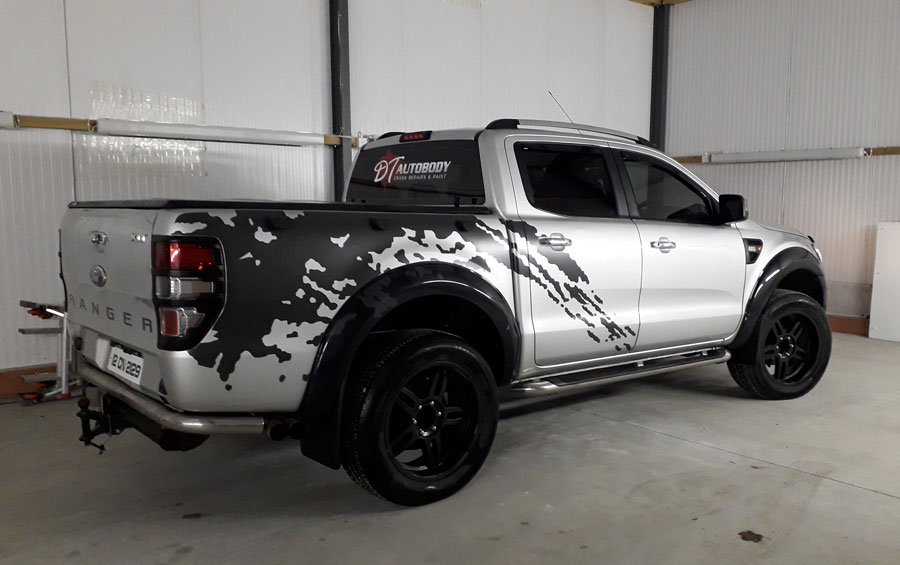 pick up truck wrap