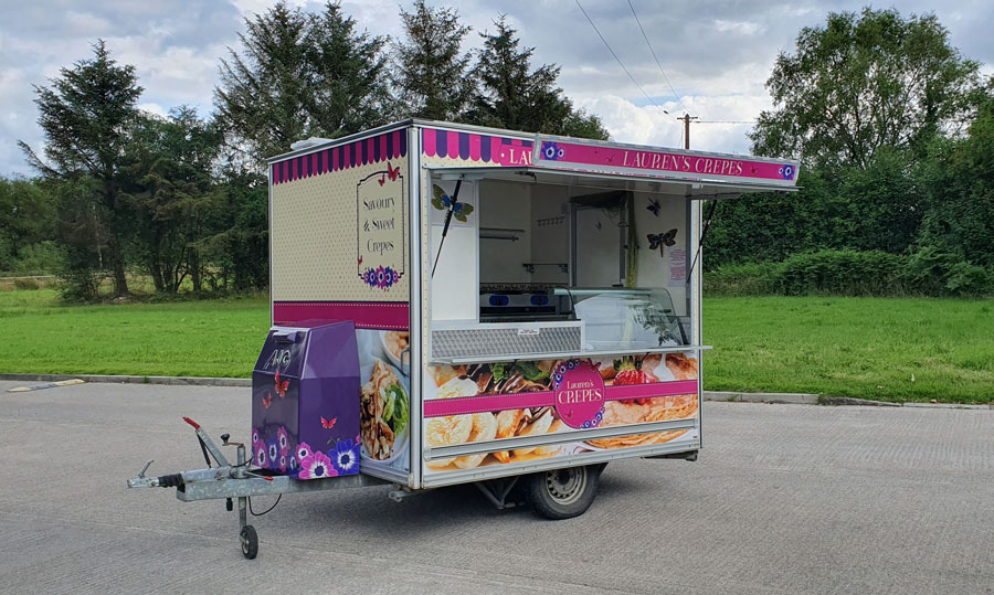 Catering Truck Wrap